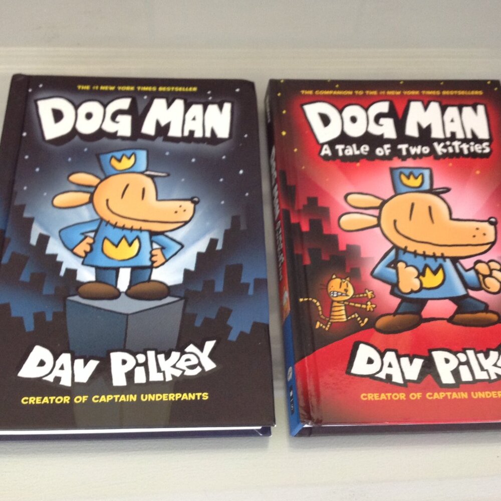Set of Dog Man Graphic Novels